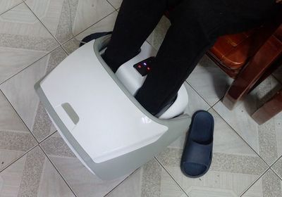 把足疗店搬回家 锐珀尔腿足一体足疗机，让家人躺着追剧就是真享受